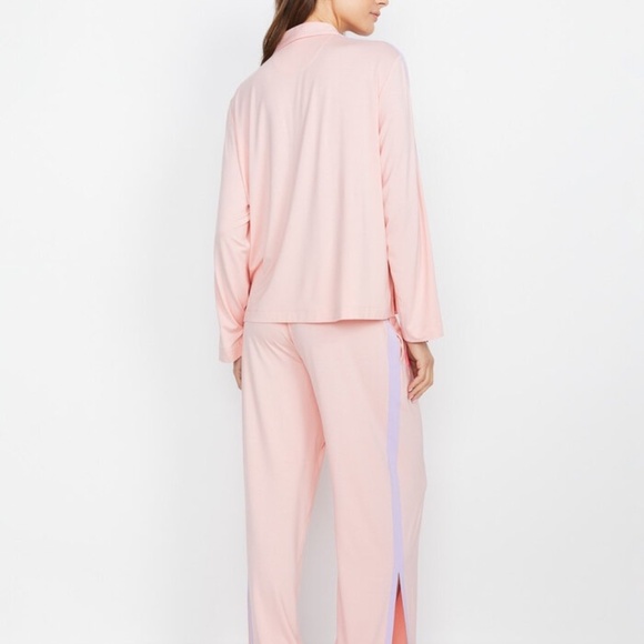 NWT A+O X Big Feelings Nico Long Sleeve PJ Set, Rosy Pink, XL or XXL Avail - Picture 2 of 5